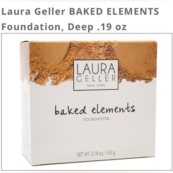 Laura Geller BAKED ELEMENTS Foundation, Deep .19 oz - Picture 1 of 10
